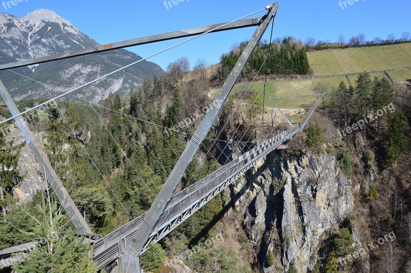 Arzl Im Pitztal Pitztal Bridge Hiking Height