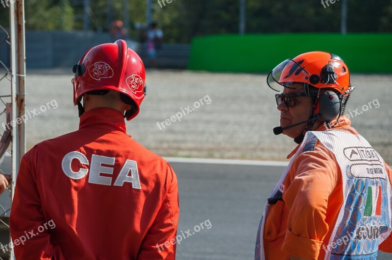 Relief Aid Fire Escape Autodromo Monza Formula 1