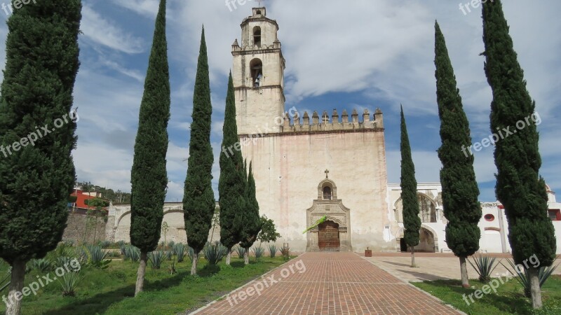 Tlacotepec Convent Atrium Free Photos