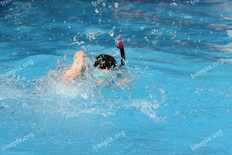 Pool Swimming Water Diving Fun