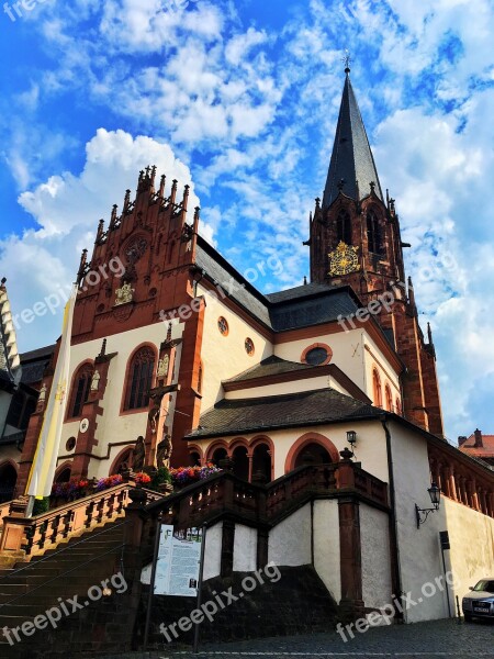 Germany Church Aschaffenburg Free Photos