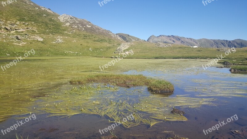 Ibon Estany Mountain Landscape Views