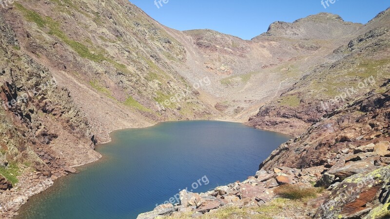 Mountain Landscape Comapedrosa Andorra Free Photos