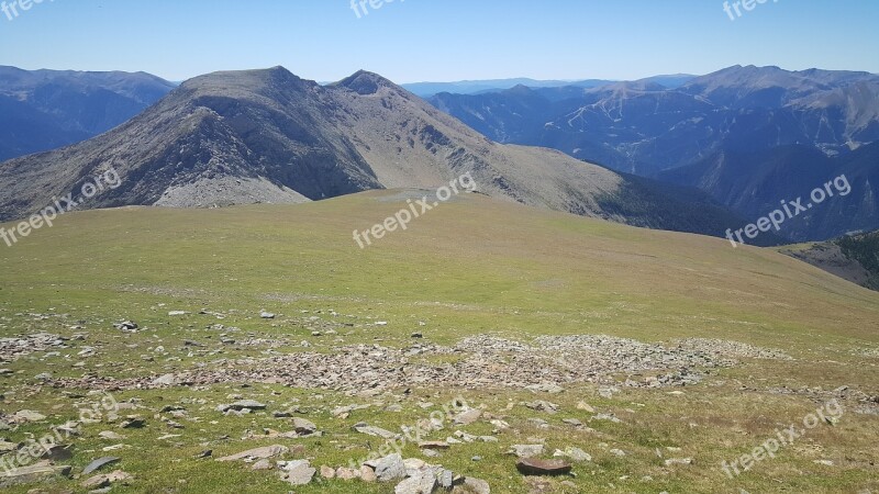 Andorra Mountain Landscape Free Photos