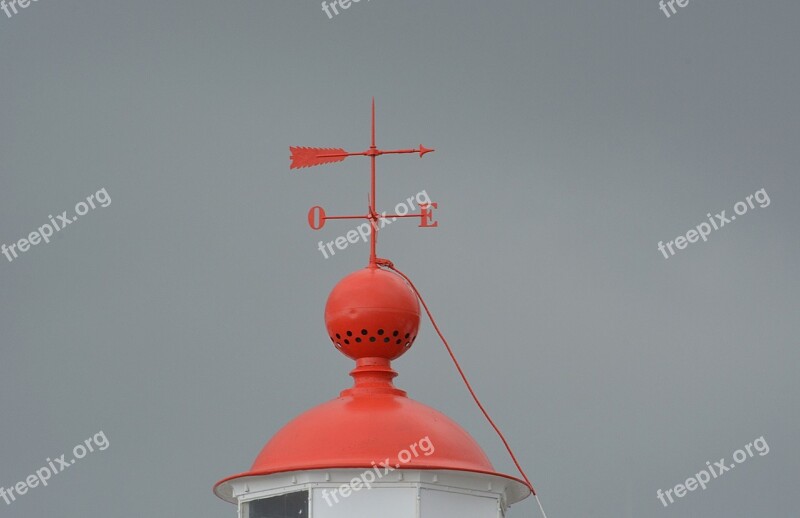 Weather Vane Wind Wrought Iron Sky Wind Indicator