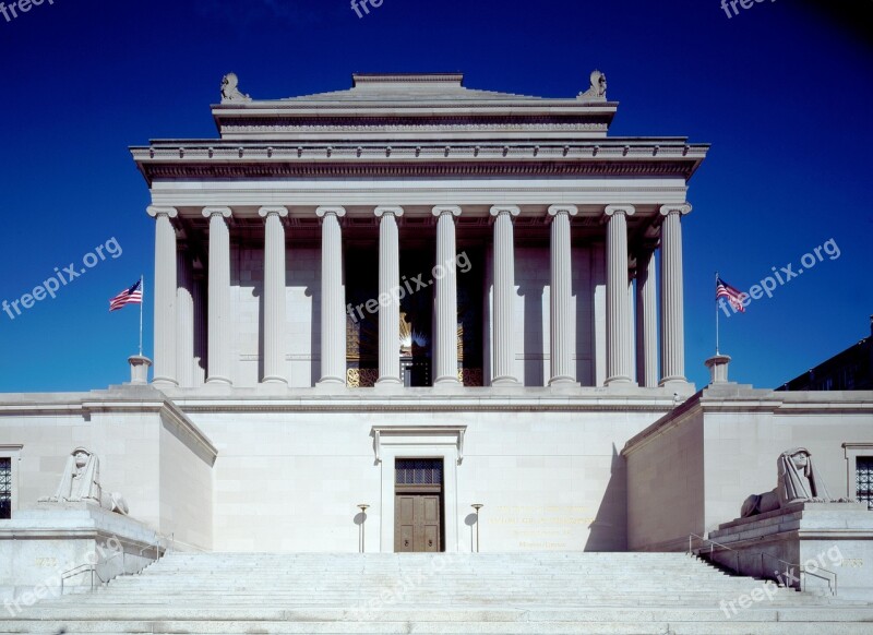 National Archive Washington Usa Washington Dc America