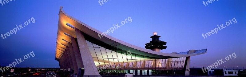 Dulles Airport Building Airport Building Architecture