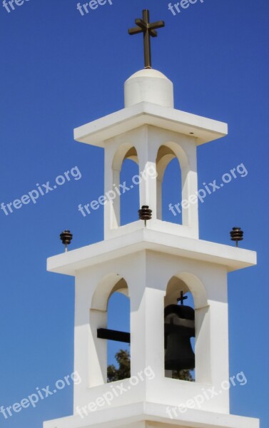 Cyprus Avgorou Chapel Orthodox Belfry