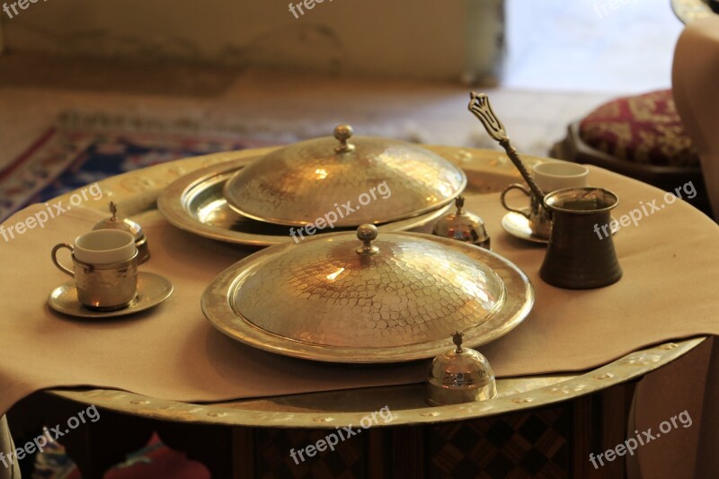 Food Table Ottoman Kitchen Coffee