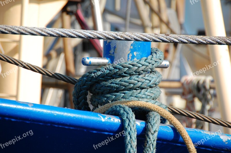 Fishing Boat Rope Breskens Free Photos