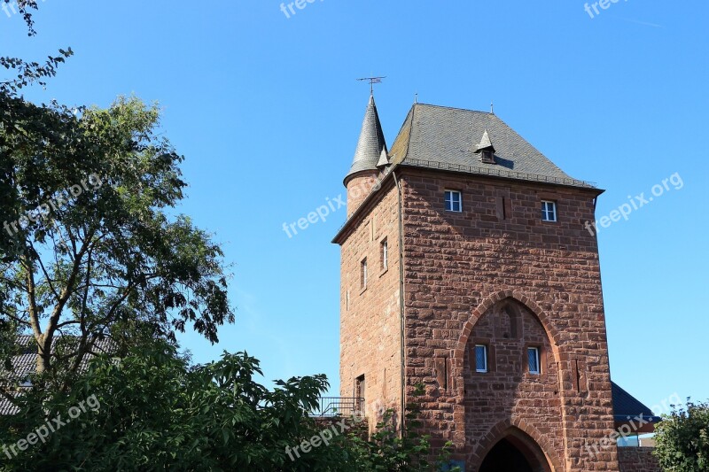 Nideggen Castle Burg Nideggen Eifel Historically