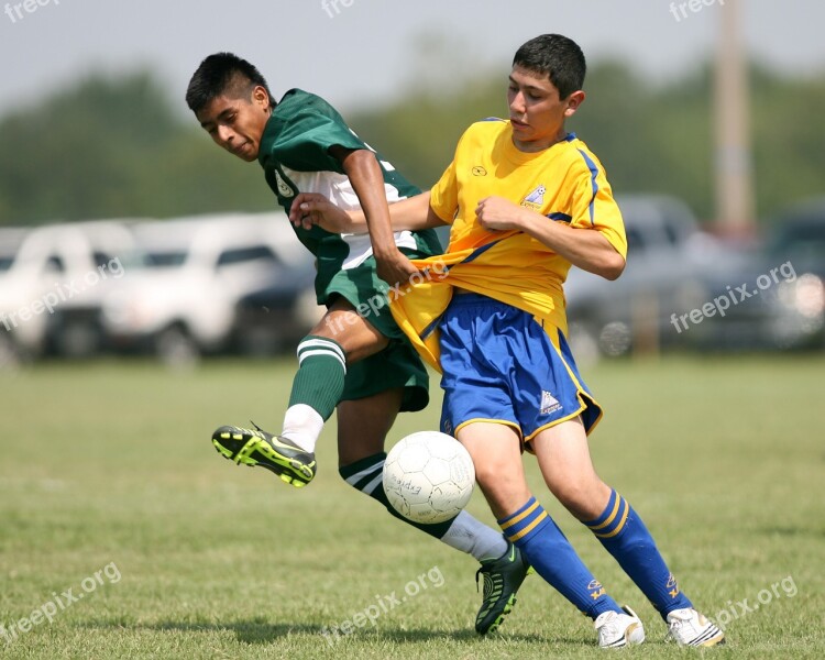 Soccer Football Action Kick Kicking