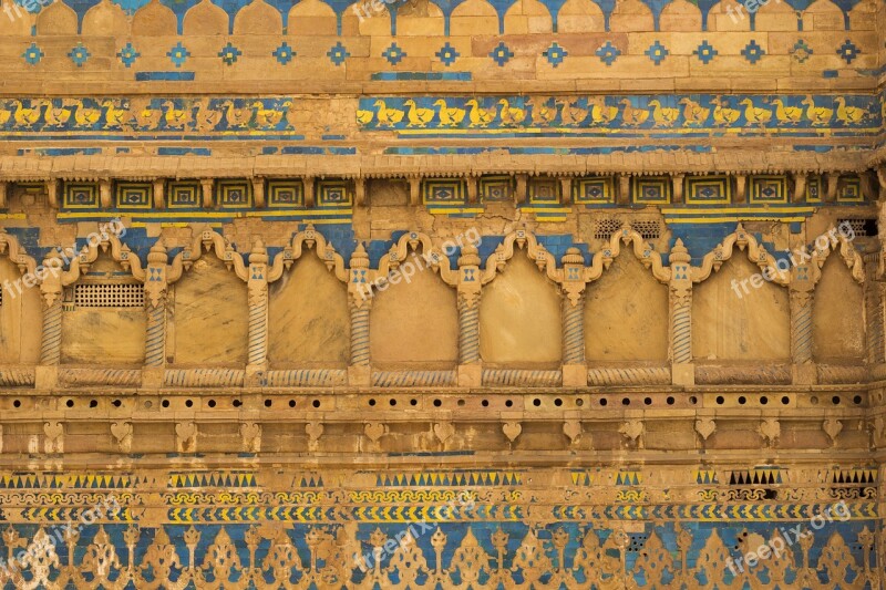 Gwalior Fort In India Architecture