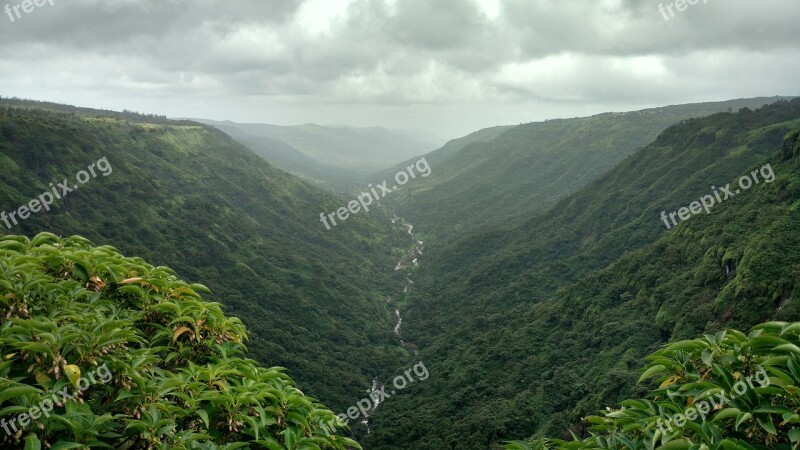 India Panchgani Hill Station Valley Free Photos