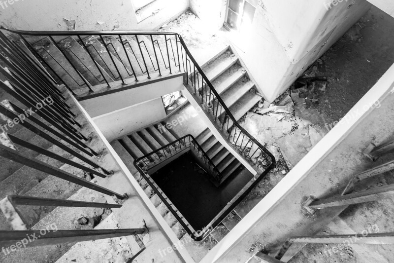 Stairs Staircase Architecture Old Building Old