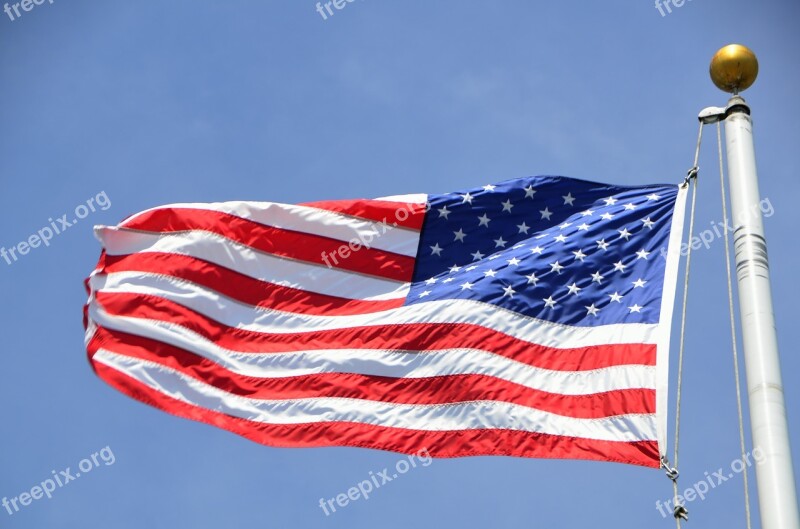 American Flag Symbol American Flag United