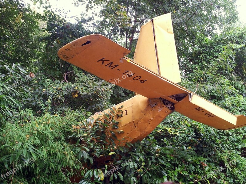 Aircraft Wreck Plane Wreck Adventure Zoo Hanover