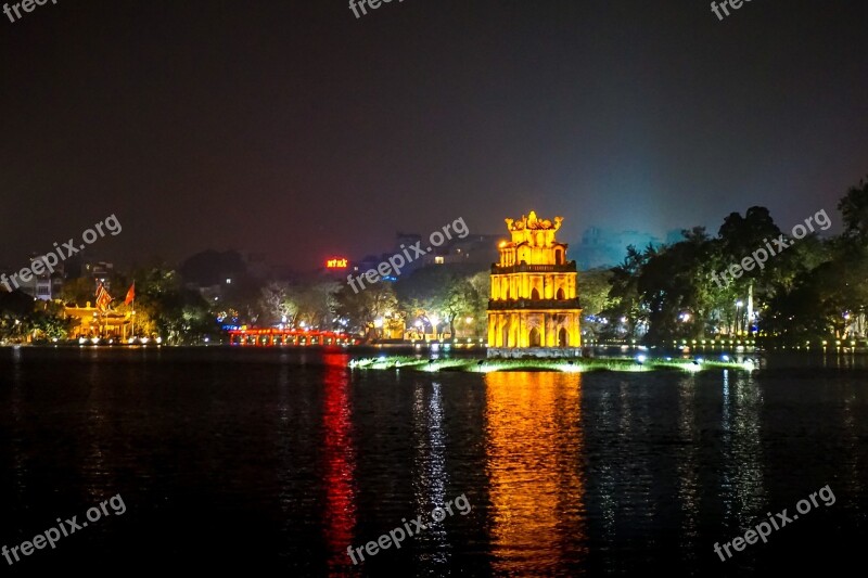 Hanoi New Year Vietnamese Vietnam Asian