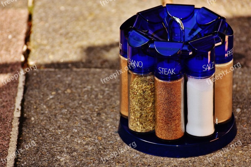 Spice Rack Cooking Spices Preparation Eat