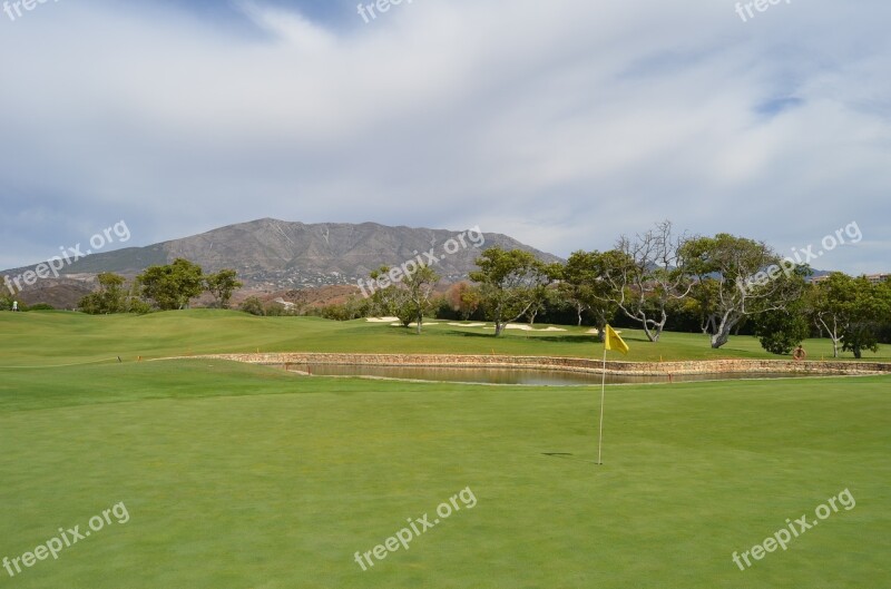 Golf Santana Mijas Spain Green