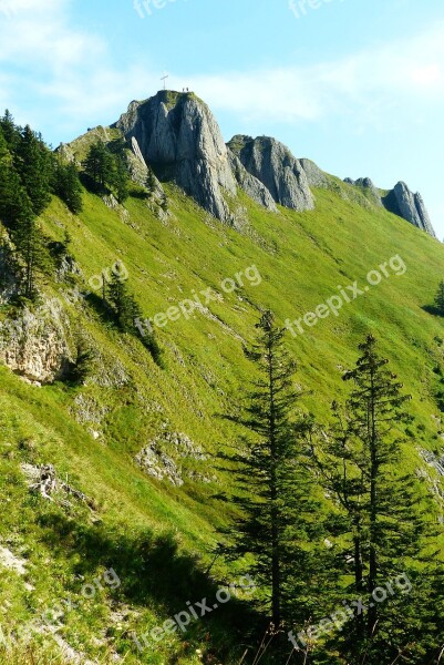 Branderschrofen 1880 M Climbing Tegelberg South Side