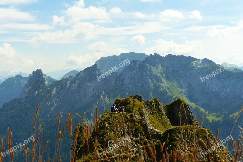 Branderschrofen East Summit Blades Of Grass Kenzengebirge Prince Hill