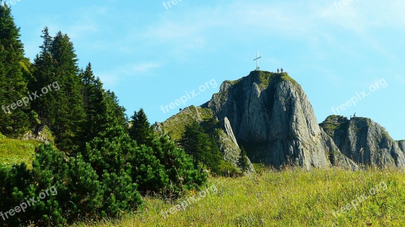 Branderschrofen Climbing Tegelberg South Side Mountain