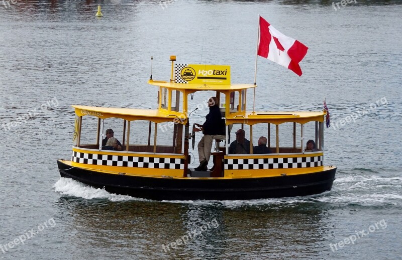 Water Taxi Boat Passengers Transportation Taxi