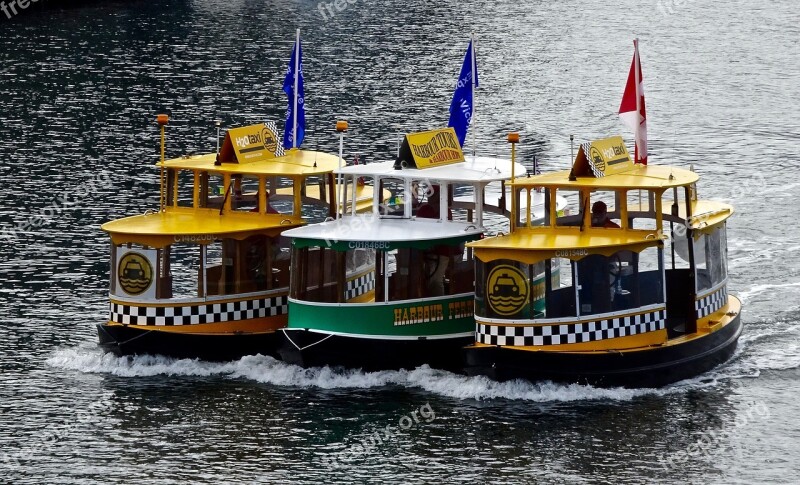 Water Taxi Boats Transportation Taxi Water