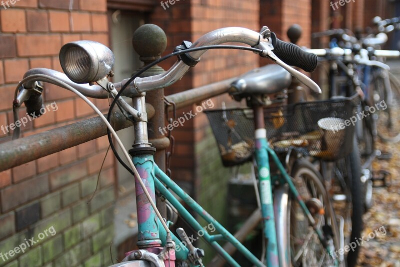 Old Bicycle Vintage Building Berlin