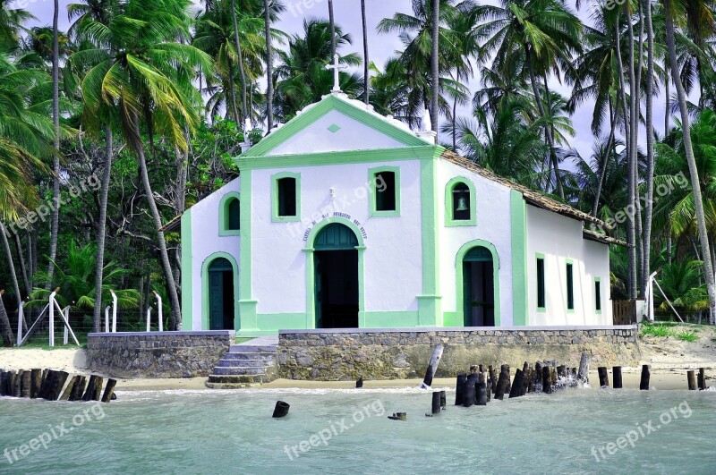 Chapel Church Historical Heritage Religion Praia Dos Carneiros