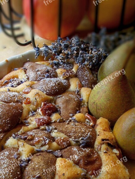 Pear Cake Lavender Pecans Pear Pears