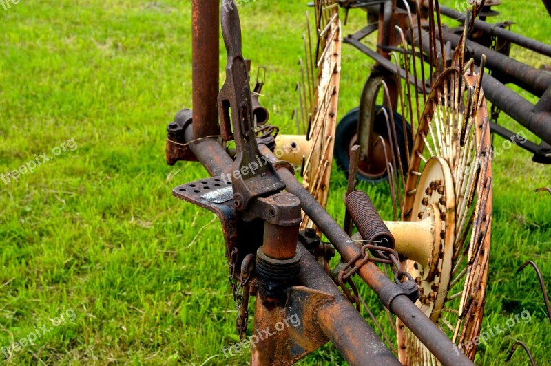 Hay Tedders Detail Agricultural Machine Agriculture Technology