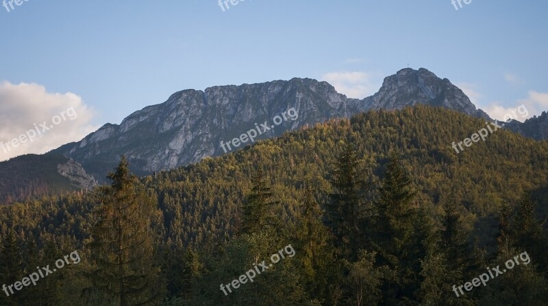 Poland Mountains Tatry Nature Giewont