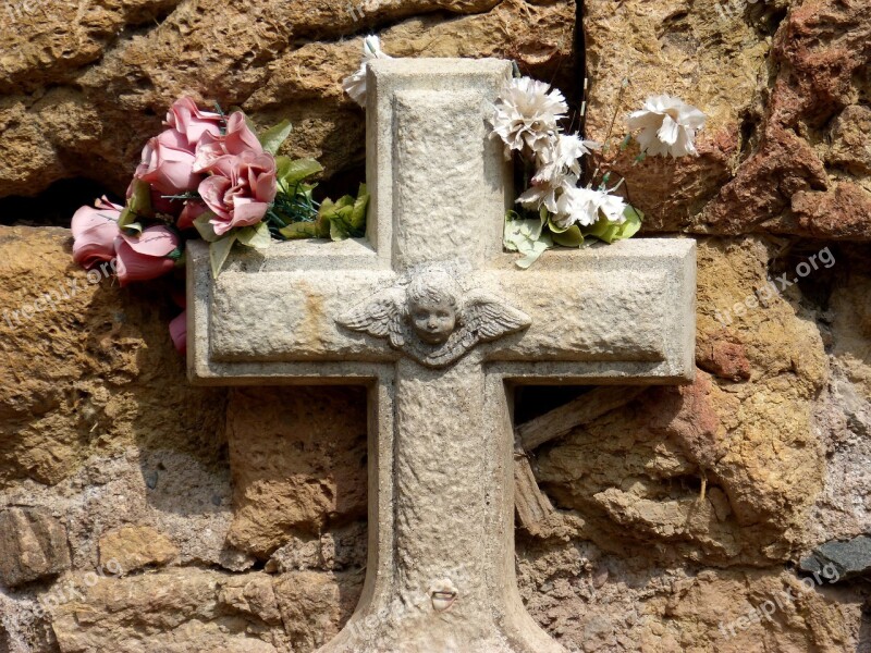 Cruz Cemetery Child Dead Child Angel