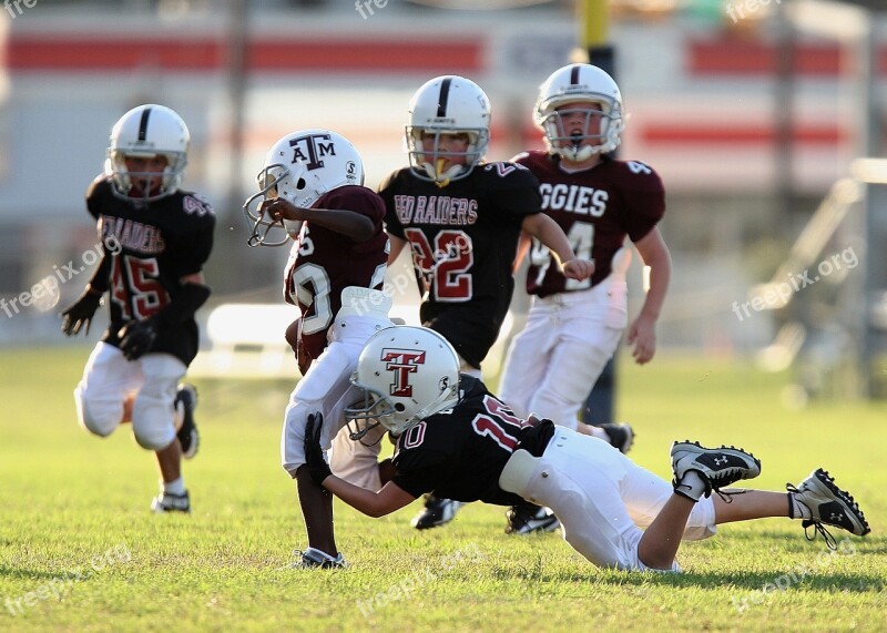 Football Youth League Game Play Youth