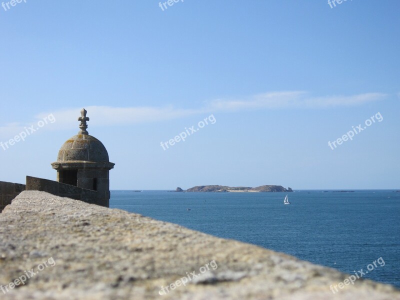 Saint Malo Brittany Holiday Vegetation Flower