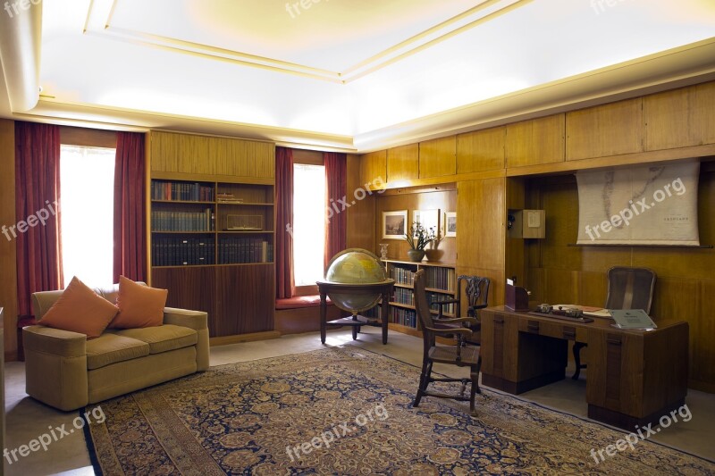 Eltham Palace South London Study Cautauld Family Home Art Deco Furniture