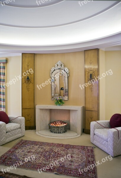 Eltham Palace South London Art Deco Sitting Room Caultauld Family Home