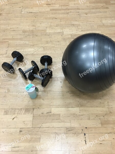 Gym Dumbbell Healthy Exercise Workout