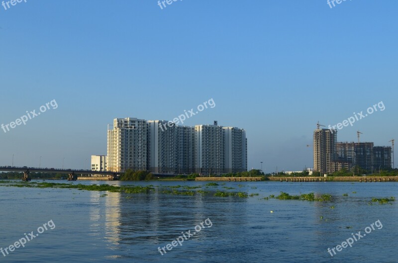 Kochi India Kerala Backwaters Apartment