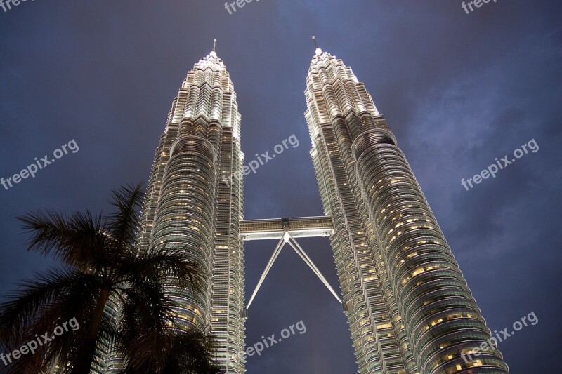 Petronas Towers Kuala Lumpur Kl Malaysia Klcc