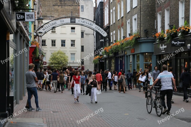 Carnaby Street London Uk Free Photos