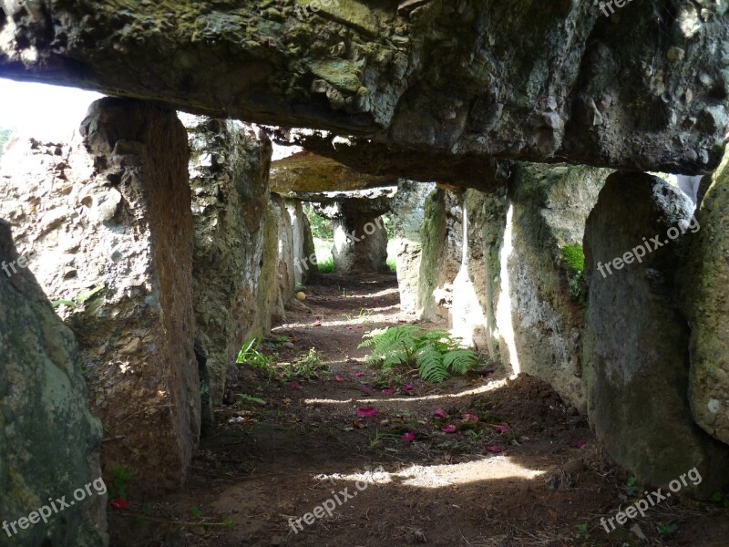 Prehistoric Tomb Ancient Stone Burial