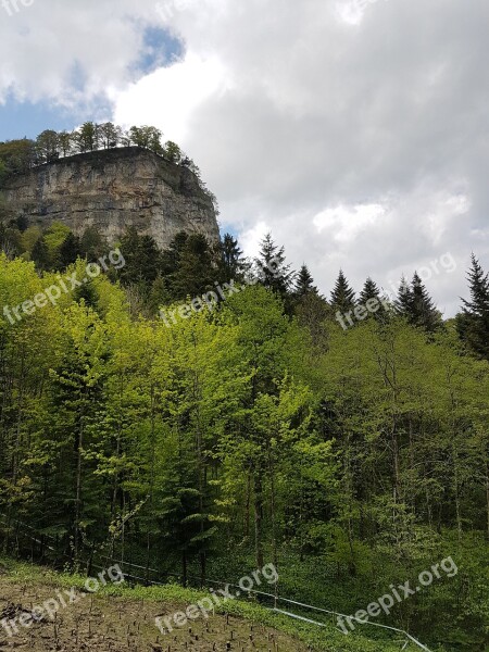 Switzerland Basel-land Eptingen Nature Hiking