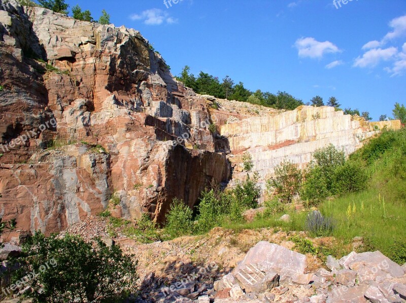 Quarry Rock Limestone Stone Free Photos