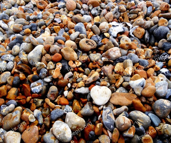 Bank Stones Beach Pebbles Free Photos