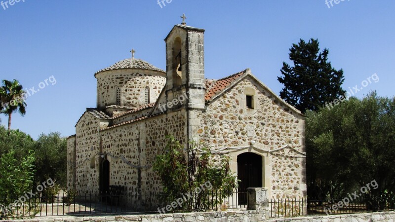 Cyprus Pyrga Ayia Marina Church 12th Century