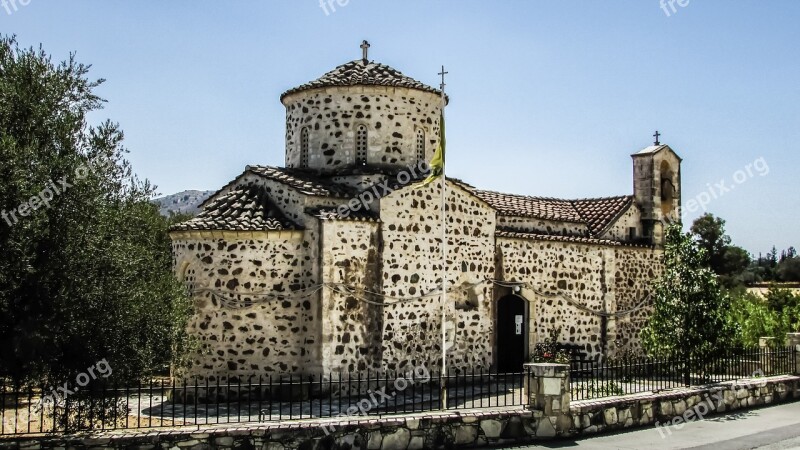 Cyprus Pyrga Ayia Marina Church 12th Century