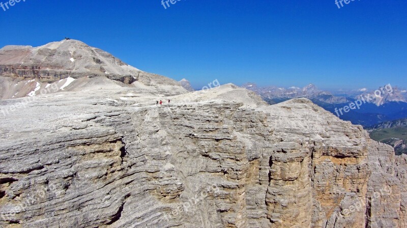 Sass Pordoi Peak Pordoi Alps Dolomiti